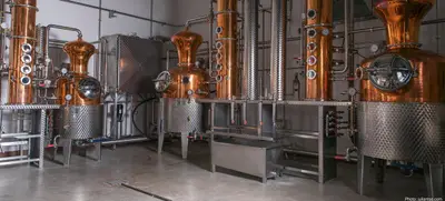 Foto von Gin-Blending