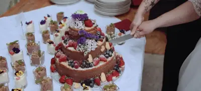 Foto von Hochzeit im Wald