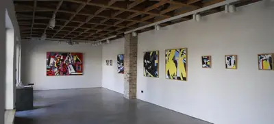 Foto von Kreativer Meetingraum im Gallerie-Flair