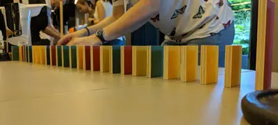 Foto von Kettenreaktion bauen - Marble Run