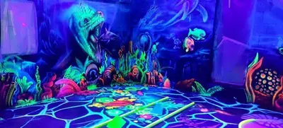 Foto von 4D Schwarzlicht Minigolf in der GlowZone Düsseldorf