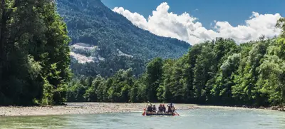 Foto von Floßbau Teambuilding