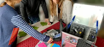 Foto von Weihnachtliche Rätselbox