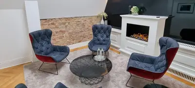 Foto von SATELLITE OFFICE Haus Cumberland - Kaminlounge „Cumberland”