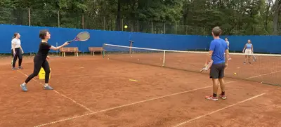 Foto von Tennis Teamevent Intense