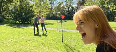 Foto von Frisbeegolf