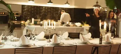 Foto von Ihr Dinner Event in den Social Studios
