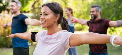 Foto von Outdoor Fitness Workout: Frische Luft und Fitness in der Natur