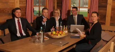 Foto von Tagung in der Almhütte