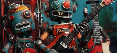 Foto von ONE TEAM, ONE SONG – Songwriting mit KI und echten Instrumenten