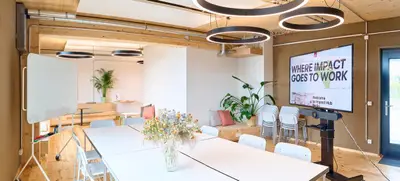 Foto von Impact Hub Berlin Lion workshop room