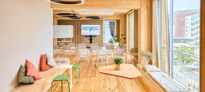Foto von Impact Hub Berlin Lion workshop room