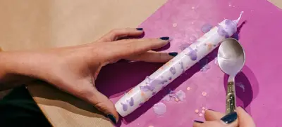 Foto von DIP DYE Kerzen