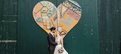 Foto von Große DIY Hochzeit