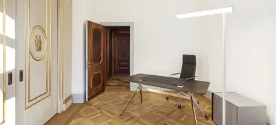 Foto von SATELLITE OFFICE Haus Gryffenberg Bahnhofstraße Tagessuite „Sihl“