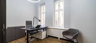 Foto von SATELLITE OFFICE KUD15 Gloria Berlin Tagessuite „Dr. Carl Mampe“