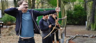 Foto von Action-Bogenschießen