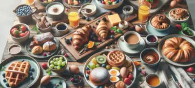 Foto von Weihnachtsbrunch