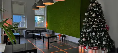Foto von Weihnachtsfeier in der Green Lounge