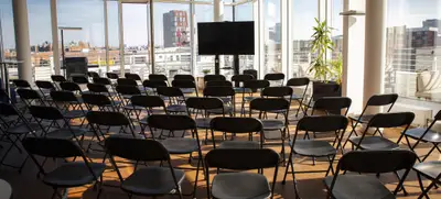 Foto von Kundenevent mit Keynote
