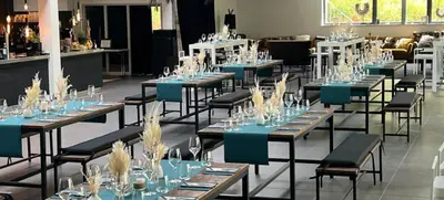 Foto von Sommerfest unter Palmen