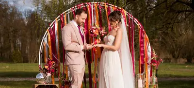 Foto von Traumhochzeit auf dem Storchenhof Blumenow