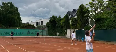 Foto von Padel- und Tennisturnier