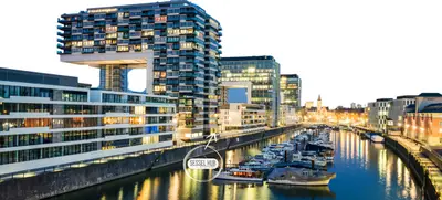 Foto von KRANHÄUSER Köln - Die Eventlocation im KRANHAUS NORD am Rhein