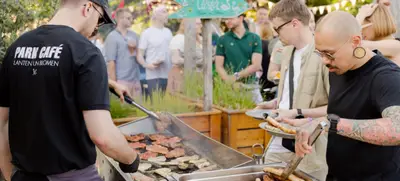 Foto von Sommerfest mit BBQ in Planten un Blomen