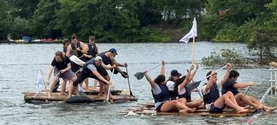 Foto von Action Games Teamevent am See