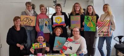 Foto von Tape Art-Workshop