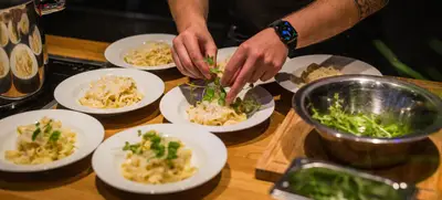 Foto von Kochkurs Teamevent in der Sense & Savour Kochschule