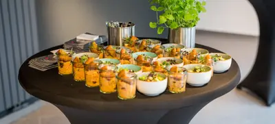 Foto von Kitchenparty / Flying Dinner in der Sense & Savour Kochschule