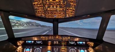 Foto von Glühwein-Fliegen im Flugsimulator