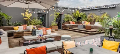 Foto von Rooftop & BBQ direkt am Hauptbahnhof