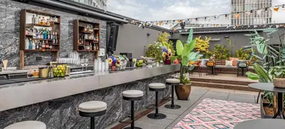 Foto von Rooftop & BBQ direkt am Hauptbahnhof