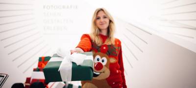 Foto von Weihnachtsfeiern in der Leica Welt