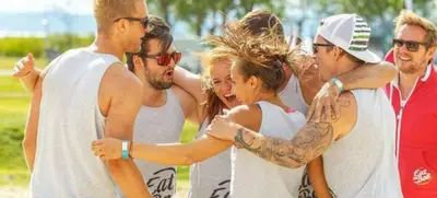 Foto von Strandausflug - Teambuilding Events am Sand