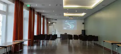Foto von Tagungen in der Lounge auf dem GLS Campus Berlin
