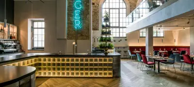 Foto von Privatfeiern im Hotel & Stadtbad Oderberger mit GLS Campus Berlin
