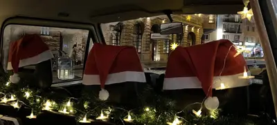 Foto von Weihnachtstour / Stadtrundfahrt im Oldtimer Bulli | Teamevent & Teambuilding (3h)