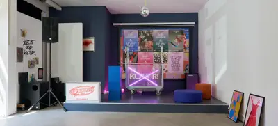 Foto von kultur&gut Rosa Artist Box hinten
