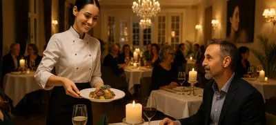 Foto von Dinnerevent im Schloss Krugsdorf