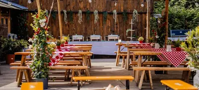 Foto von Sommerfest in der Schwarzen Heidi Fonduehütte
