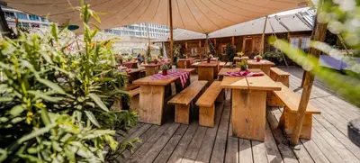 Foto von Sommerfest in der Schwarzen Heidi Fonduehütte