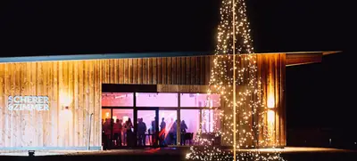 Foto von Winterabend im Weingut – Weihnachtsfeier