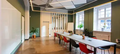 Foto von Spielfeld Digital Hub - Warm-Up