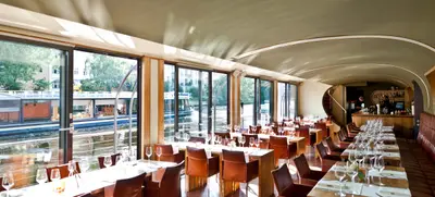 Foto von Dinnerabend auf dem Restaurantschiff PATIO AM WASSER