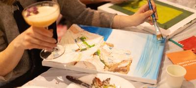Foto von Sip&Paint im PaintNow: 3D-Strukturpaste