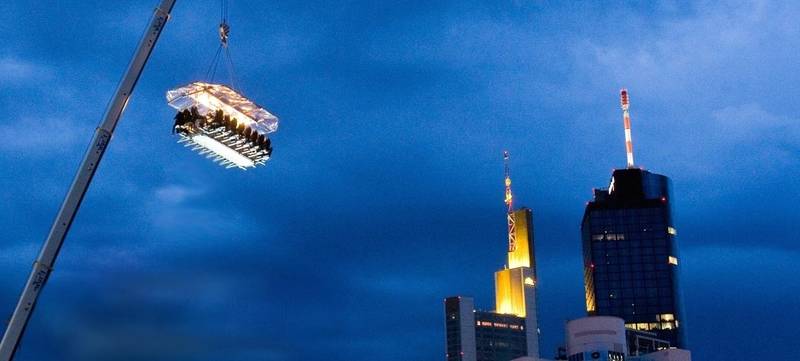 Foto 1 von Dinner in the sky - Frankfurt